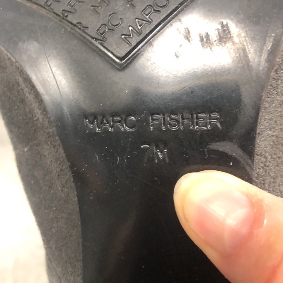 Marc fisher suede high above knees boots - Picture 5 of 6